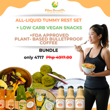 All-Liquid Tummy Rest Set plus Plant- based Bulletproof Coffee Bundle