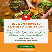 3-Day Tummy Rest Set plus Calorie-Monitored Breakfast and Lunch