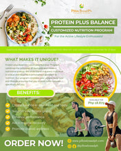 Protein plus Balance Customized Nutrition Program for the Active Lifestyle Enthusiasts