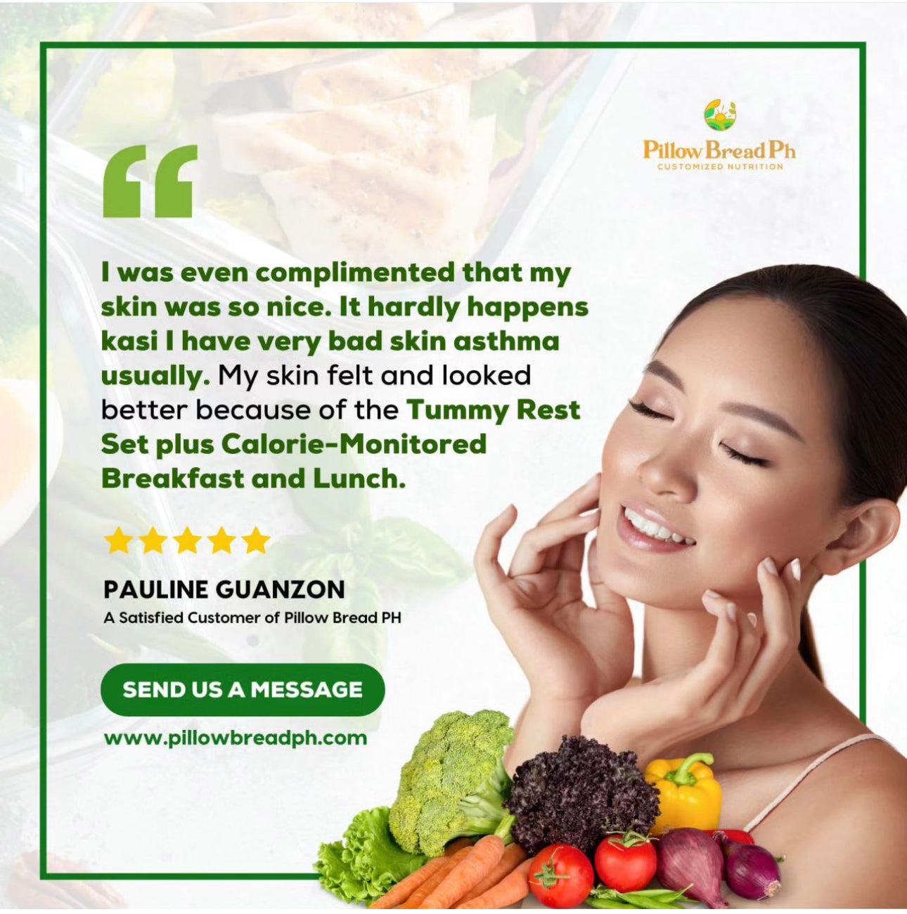 Tummy Rested 3-Day Tummy Rest Set plus Calorie-Monitored Breakfast and Lunch ...