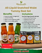 All-Liquid Tummy Rest Set + Low Carb Vegan Snacks + FDA APPROVED Plant- based Bulletproof Coffee Bundle