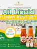 All-Liquid Tummy Rest Set plus FDA APPROVED Plant- based Bulletproof Coffee Bundle