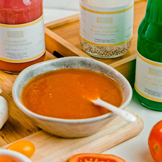 Low Carb Vegan Roasted Tomato Soup