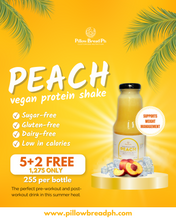 Peach Vegan Protein Shake